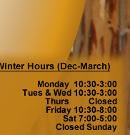 Winter Hours
