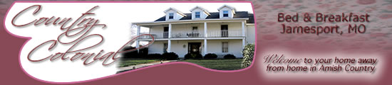 country colonial bed and breakfast